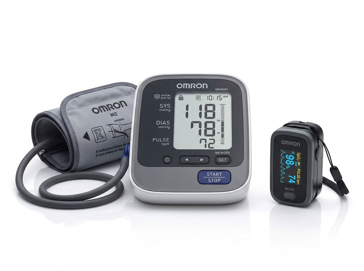 Digital Vital Signs & SpO2 Monitor